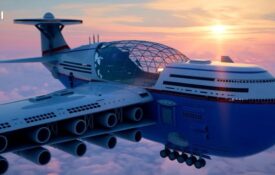 Skytanic: Το πρώτο ιπτάμενο ξενοδοχείο – Κινείται με πυρηνική ενέργεια